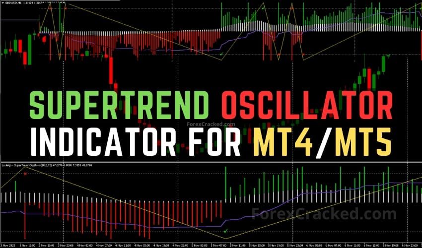 SuperTrend Oscillator Indicator for MT4/MT5 FREE Download